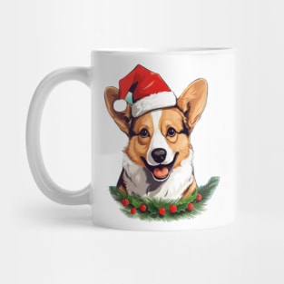 Pembroke Welsh Corgi Christmas Mug